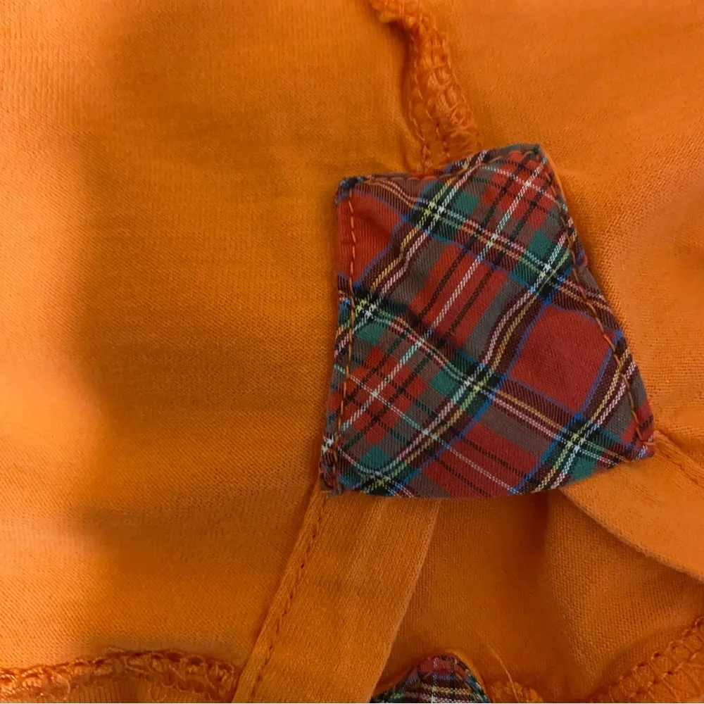 Ralph Lauren Polo Golf Mens Shirt Parkland Florida Vintage Lisle Orange Preppy